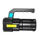 thumbnail image 4 of Linterna LED de Alta Brillo | Linterna de Búsqueda Recargable por USB con 4 LED | Portátil, Impermeable IP44 para Camping al Aire Libre | 8 Modos | Batería de 1200mAh | 16x12x7 cm | Negra, 4 of 9
