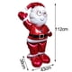 thumbnail image 3 of Gran árbol de Navidad de pie, muñeco de nieve, Papá Noel, feliz fiesta navideña, escena de fondo, decoración, suministros, regalos para niños, 3 of 5