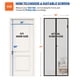 thumbnail image 2 of Puerta mosquitera magnética MAGZO Fit Door 91x203 cm de fibra de vidrio gris, 2 of 6