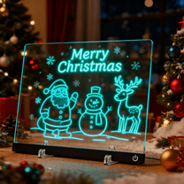 2025 Led Drawing Board(7 Color Pens),2025 New Led Board 4 Styles,Drawing Board - with Adjustable Stand for Office School Home - 10.3 * 13.8 in