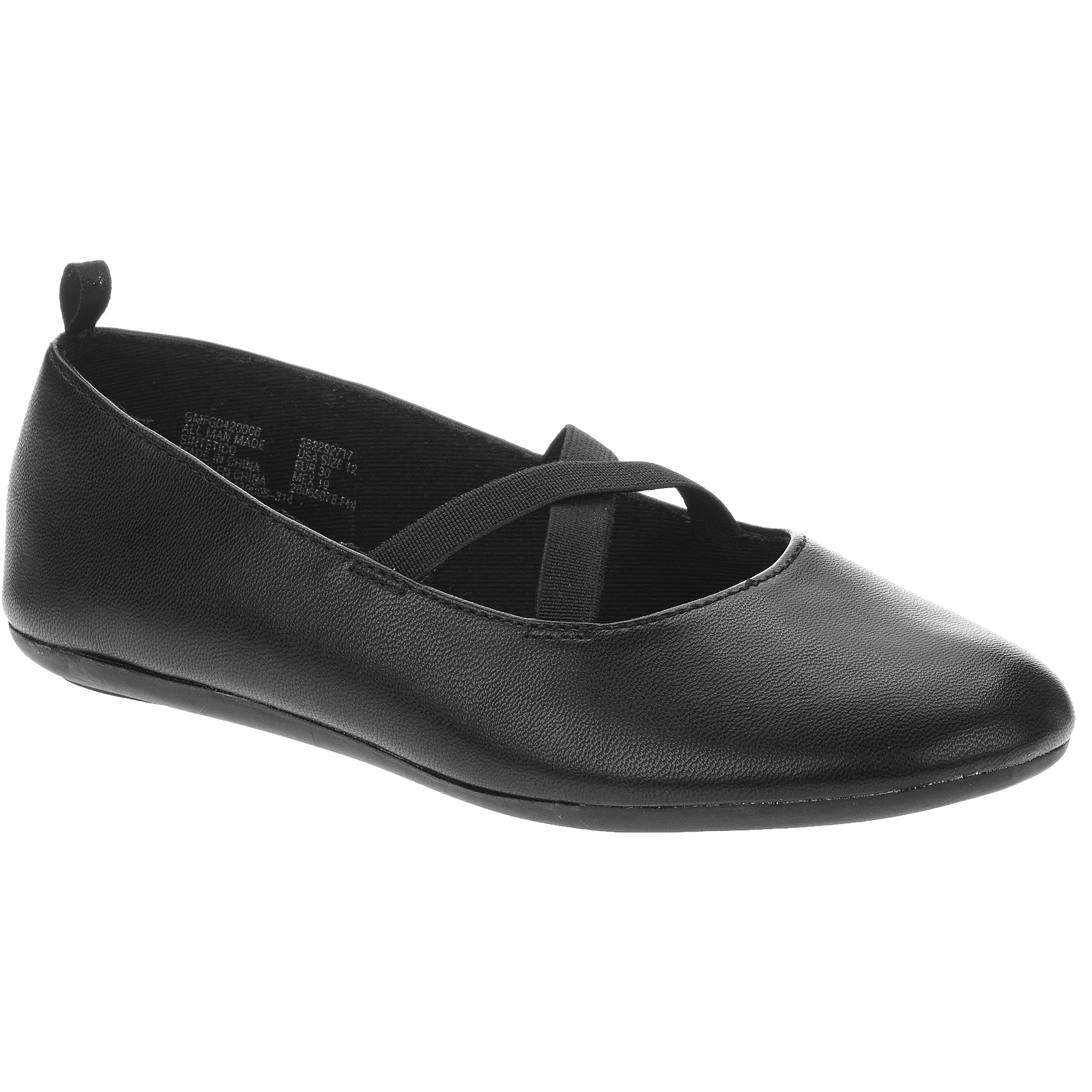 Faded Glory Faded Glory Girl's CrissCross Ballet Flat