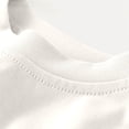 thumbnail image 5 of OGLCCG Girl's Cute Summer T Shirt Letter Printed Crew Neck Side Ruched Fitted Short Sleeve Crop Tee Top Lightweight Cotton Tshirts 1-12 Years, 5 of 7