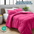 thumbnail image 5 of Bare Home Down Alternative Comforter Set - 2-Pieces - All Seasons - Twin/Twin-XL, Pink, 5 of 7