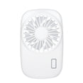 thumbnail image 2 of Naiovety Lindo 1pc Mini ventilador USB portátil Ventilación Ventiladores de aire acondicionado plegables Electrodomésticos blanco Naiovety HA6345-01B, 2 of 6