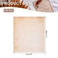 thumbnail image 2 of Uxcell Vintage Paper, Parchment Paper Standard Printer Paper Double-sided Old Aged Paper for Scrapbooking White Yellow, 2 of 6