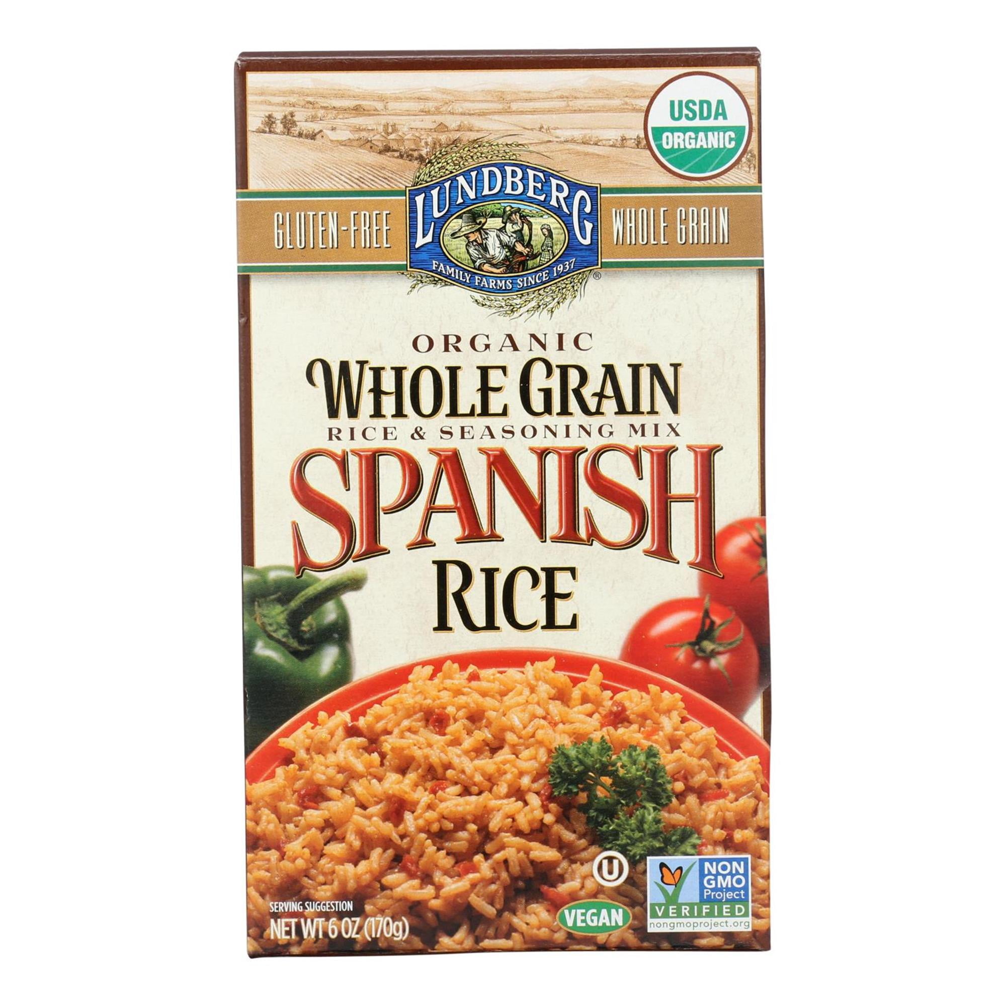 Lundberg Family Farms OG WHOLE GRAIN SPANISH RICE, 6 oz