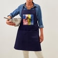 thumbnail image 4 of CafePress - Free Ukraine Stop War - Kitchen Apron with Pockets, Grilling Apron, Baking Apron, 4 of 5