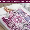 thumbnail image 4 of LHSHID 80th Birthday Gifts for Women 80 Years Old Birthday Gifts Unique 80th Birthday Decorations Gift Best 80th Birthday Gift Ideas for Mom Wife Sister Friend Happy Birthday 40x50in, 4 of 6