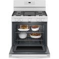 thumbnail image 3 of GE 30" Self-Clean Freestanding Gas Range White - JCGB660DPWW, 3 of 4