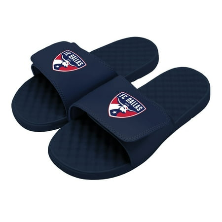 

Men s ISlide Navy FC Dallas Primary Logo Slide Sandals