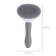 thumbnail image 2 of Peine para depilación de gatos, cepillo de aseo automático para perros con nudo de piel (gris) Tmvgtek Para estrenar, 2 of 7