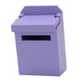 thumbnail image 5 of Rushawy 1/12 Dollhouse Mailbox Dollhouse Decoration Miniature Mail Box for Kids Gift Violet, 5 of 9