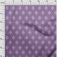 thumbnail image 3 of oneOone Cotton Poplin Twill Medium Purple Fabric Geometric Fabric For Sewing Printed Craft Fabric By The Yard 56 Inch Wide, 3 of 4