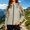 Beige, variant on QUNYINEY Womens Rain Jackets Lightweight Casual Waterproof Zip up Hooded Colorblock Raincoat Windbreaker Hiking Long Sleeve Women's Coats