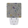 thumbnail image 5 of Yayeee LED Plug in Night Light for The Home with Auto Dusk to Dawn Light Sensors, 2 Pack, Blue Floral Rabbit, 5 of 6