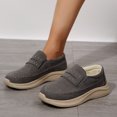 thumbnail image 2 of SACFOF Women's Suede Platform Loafers - Slip-On Wedge Moccasin with Comfortable Non-Slip Rocker Sole for Business, Casual, Daily Wear, 2 of 6