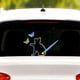 thumbnail image 1 of Lovely Cat and Butterfly Animal Car Sticker Funny Cat Moving Tail Waving Wiper Sticker Rear Window Wiper Decal Windshield Wiper Sticker Vinyl Decal fo, 1 of 5