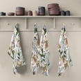 thumbnail image 2 of Flowers Rose Lily Kitchen Dish Towels Set of 1, Vintage Style Washable Tea Towels Dishcloths Lint-Free 18x28 Inch Fast Drying for Kitchen Restaurant Bar Clean, 2 of 7