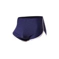 thumbnail image 1 of asdoklhq Underwear for Men,Men's Underwear Low Waist Color Stripes Comfortable Erotic Panties, 1 of 5