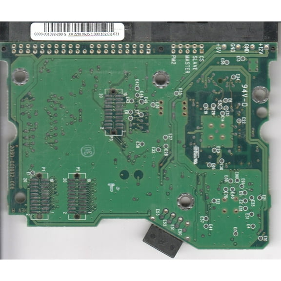 WD200BB-60CJA0, 0000 001092-200 G, WD IDE 3.5 PCB