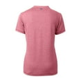 thumbnail image 3 of Women's Cutter & Buck Heather Red Cincinnati Reds DryTec Forge Stretch V-Neck Blade Top, 3 of 3
