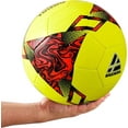 thumbnail image 3 of (6 pack) &nbsp;Vizari Toledo Soccer Ball | Sizes 3, 4, 5 | Durable TPU | Perfect for Training & Matches | Indoor & Outdoor Play - NEON YELLOW/RED, 3, 3 of 6