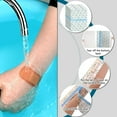 thumbnail image 6 of Waterproof Wound Bandage,Happon 10 Pcs 9.84*11.81in Shower Waterproof Patch Transparent Adhesive Bandage,Transparent Stretch Adhesive Bandage for Wound Dressing, Swimming, Shower, 6 of 7