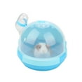 thumbnail image 4 of Minkissy Cat Cage Carrier 1Pack Rectangular Sky Blue Plastic with Air Circulation for Outdoor Trips, 4 of 8