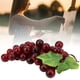 thumbnail image 5 of Uvas simuladas de plástico, simulación decorativa falsa de fruta, decoración para el hogar y la boda, 17cm, 5 of 10