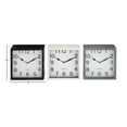 thumbnail image 5 of DecMode 8" Multi Colored Metal Clock, Set of 3, 5 of 8