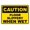 Warning Sign 3, variant on Food Allergy Warning Dairy Products Sign - 8"x12" Grade Reflective Rust Free Aluminum, Weather Resistant Waterproof Easy to Mount