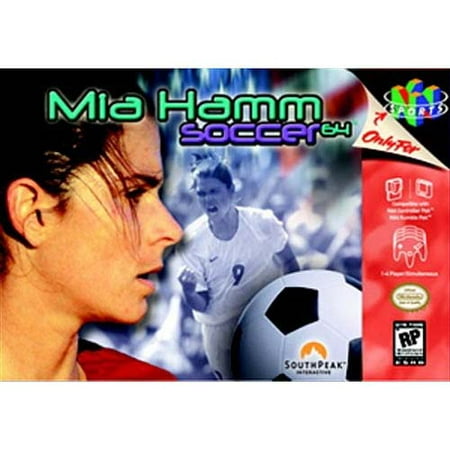 Mia Hamm Soccer 64 N64 (Best N64 Rpg Games)