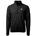thumbnail image 2 of Men's Cutter & Buck Black TCU Horned Frogs Vault Cascade Eco Sherpa Fleece Big & Tall Quarter-Zip Top, 2 of 3