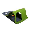 thumbnail image 2 of para , con alfombrilla colgante para juegos de ratones, juguete interactivo para , minialfombra de actividades, , Verde Colco Túnel de fieltro para gatos, 2 of 8