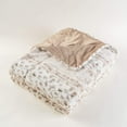 thumbnail image 3 of WPM Multicolor Rabbit Faux Fur Throw, 50” x 60”, 3 of 3