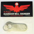thumbnail image 1 of Guardian Bell Motorcycle Biker Luck Gremlin Riding Bell Hanger (Original Version), Standard, Silver, 1 of 5