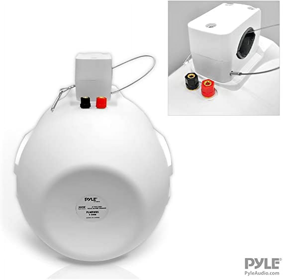 2) NEW! Pyle PLMRW85 8" 300W Two-Way Marine Speakers - image 4 of 6