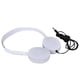 thumbnail image 3 of Bearachild Auriculares para juegos Auriculares estéreo de 3,5 mm con cable + micrófono para PC Computadora Gamer Teléfono y Comunicación Blanco, 3 of 5