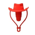 thumbnail image 1 of Toystoory Tapón de botella de vino divertido con forma de sombrero de vaquero, único y práctico, con boquilla estándar. Cocina y Comedor B, 1 of 6
