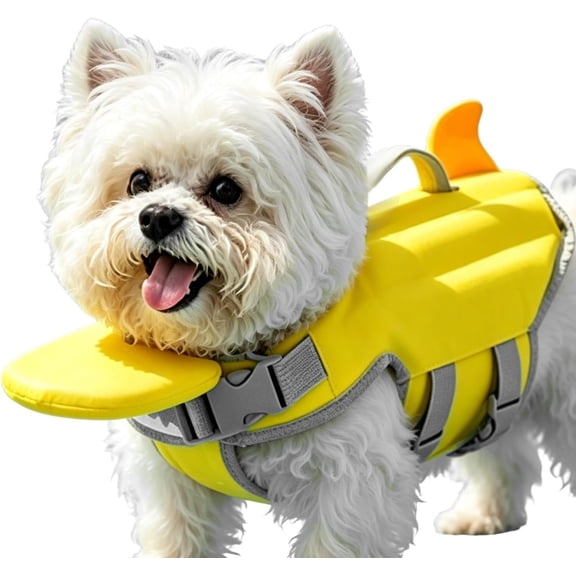 Dog Life Jacket, Dog Life Vest for Swimming - Adjustable & Reflective, XS | Dog Swimming Vest, Dachshund Life Jacket High Buoyancy for Swimming Pools, Beaches, Lakes, Water Parks