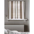 thumbnail image 5 of Brown White Ombre Tier Curtains 45 Inch Length,Sheer Curtains for Bedroom Living Room Window Vintage Minimalist Country Gradient Small Half Window Kitchen Curtains & Drapes 27.5"x45" 2 Panels, 5 of 6
