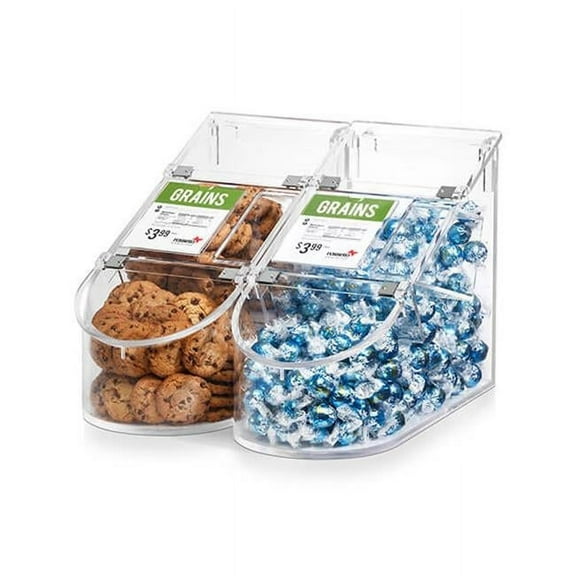 Rosseto GD126 3.5 gal Scoop Bin Plexi with Acrylic Scoop