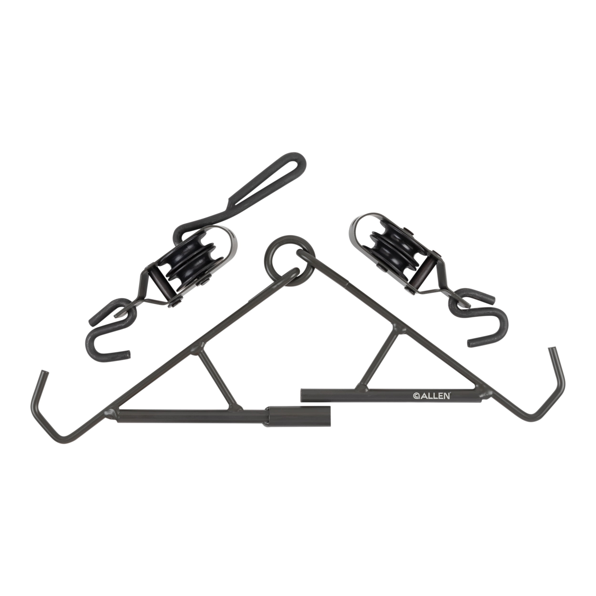 Allen Company Takedown Gambrel & Hoist, Holds up to 500 lbs, Steel, Hunting Gambrel Model 7244