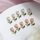 thumbnail image 4 of Adornos de flores para uñas Yashi 5 piezas de metal tulipán, 4 of 4