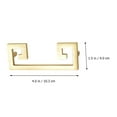 thumbnail image 4 of 2pcs Cupboard Door Handles Retro Door Knobs Practical Wardrobe Handles, 4 of 8