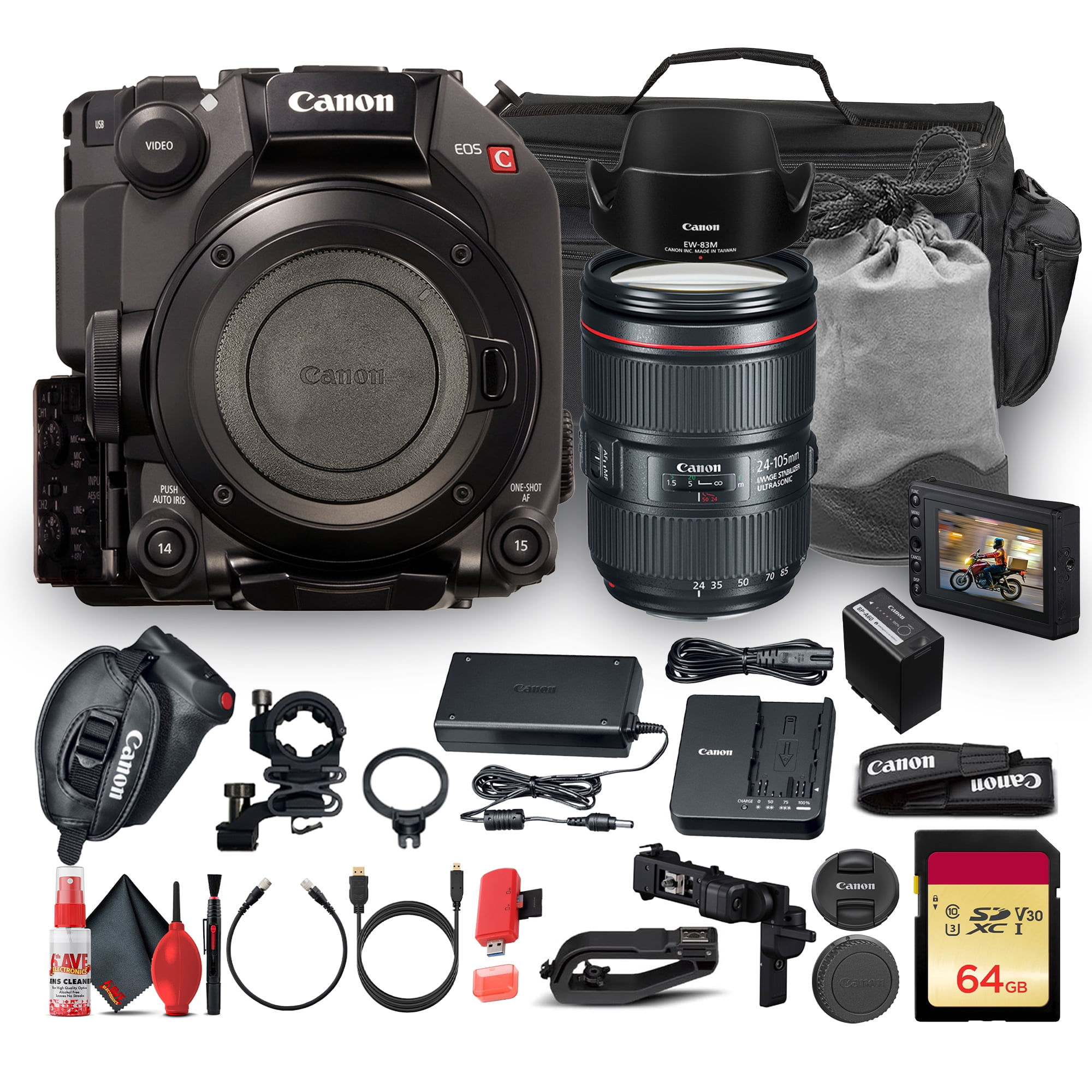 Canon EOS Rebel T6s DSLR Camera Kit with 24-105mm f/4L II Lens
