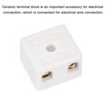 thumbnail image 4 of Unique Bargains Porcelain Ceramic Terminal Block 40pcs 2 Way 5 Hole 3mm High Temperature 2W5H for Wire Connector, 4 of 5