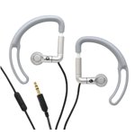 IHip Earphones sport avec contrôle de volume (argent)