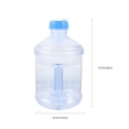 thumbnail image 2 of Toyvian 3L Plastic Water Bottle Jug with Handle, Perfect for Outdoor Camping, Gym, Sports, Office Use, 2 of 5