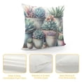 thumbnail image 4 of COMIO &nbsp;Cactus&nbsp;Succulent Plants Decorative Summer Pillow Covers Tropical Plant Pattern Lumbar Pillows Decorative Throw Pillow Case Outdoor Decor Cactus Cushion Cover White, 4 of 5